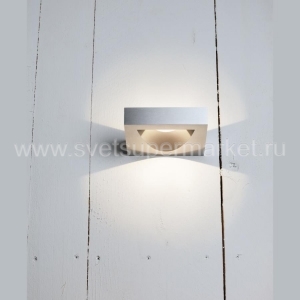 Настенный уличный светильник SMILE 2.0 LED DIM ALU BRUSH изображение 2