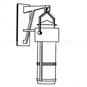 Настенный уличный светильник Quill высота 99,7 см изображение 2