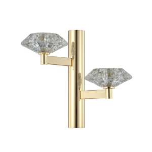 Настенный светильник REBECA AP2 GOLD Crystal Lux