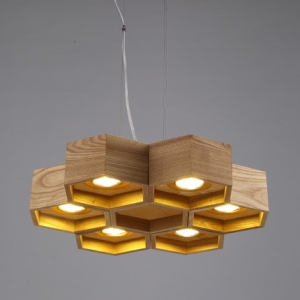 Люстра  Loft Wooden Ecolight