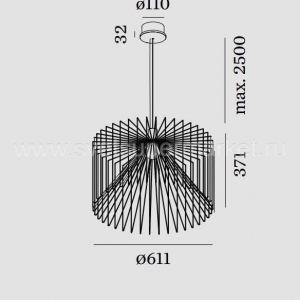 Подвесной светильник WIRO 6.1 V изображение 3