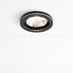 Встраиваемый светильник COCOZ SQUARE 1.0 QR111 BLACK | CHROME