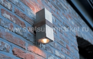 Фасадный настенный светильник Q-BIC wall - 2 lamps