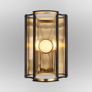 Настенный светильник TANDEM AP2 GOLD Crystal Lux