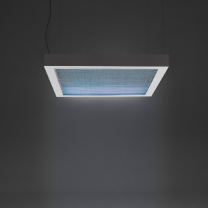 Подвесной светильник ALTROVE KELVIN sospensione DIRECT/INDIRECT LIGHT серый Artemide