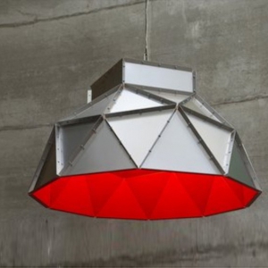 Подвесной светильник Apollo alu / red (2.5m)