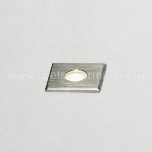 Встраиваемый влагостойкий светильник CARD 0.2 LED INOX