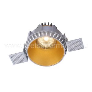 Безрамочный светильник Syprocom lighting Moon COB Gold