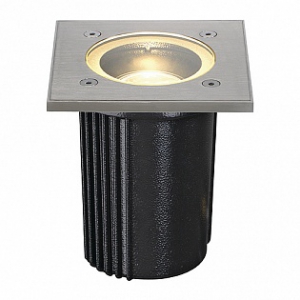 Dasar® exact mr16 square светильник встраиваемый ip67 для лампы mr16 35вт макс., сталь