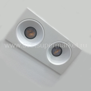 Встраиваемый светильник  DIP 2 White/white Megalux Lighting