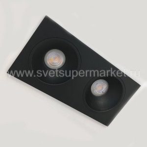 Встраиваемый светильник  DIP 2 Black/black Megalux Lighting