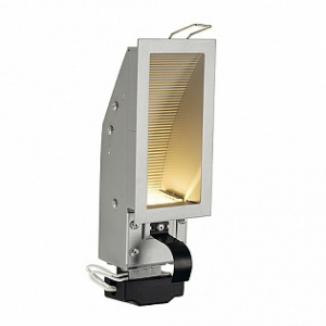 Downunder 05 светильник встраиваемый для лампы qt12 g6.35 50вт макс., серебристый / алюминий