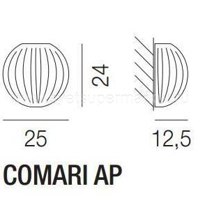 Настенный светильник COMARI изображение 2