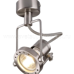 Потолочный светильник N-TIC SPOT 230V, хром матовый, цоколь GU10, макс. 50W