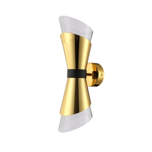 Настенный светильник GRIS AP2 GOLD Crystal Lux