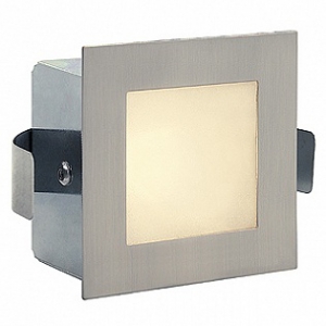 Frame светильник встраиваемый для лампы g4 20вт макс., серый металлик