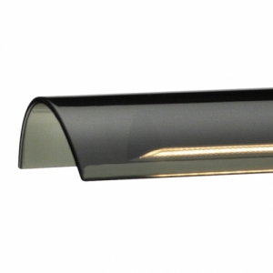 Настольный светильник GOLDMAN F3140030 черный никель дымчатый
