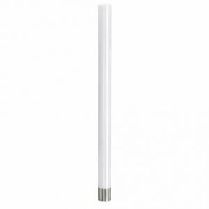 Light pipe светильник ip44 c fortimo integrated spot 13вт, 4000к, 600lm, матир.алюминий/ белый акрил