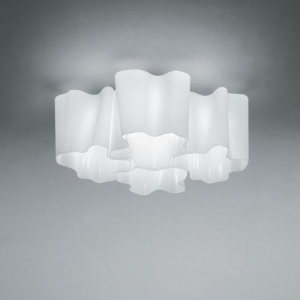 Потолочный светильник LOGICO MINI SOFFITTO 4x90 белый глянцевый Artemide