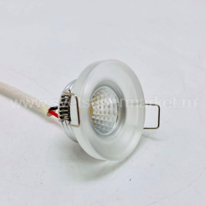 Встраиваемый мини светодиодный светильник Micro Frost
