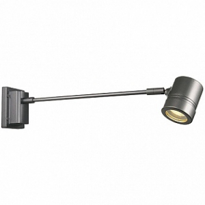 Myra straight светильник настенный ip55 для лампы gu10 50вт макс., антрацит