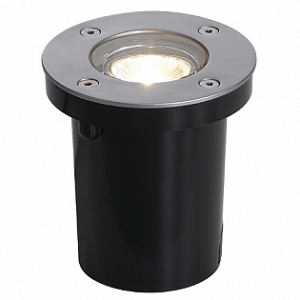 N-tic round светильник встраиваемый ip67 для лампы mr16 35вт макс., серебристый