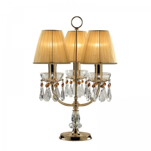 Настольная лампа Lamp International Murano 8192/P Gold