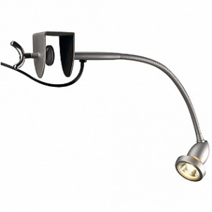 Neat flex clamp светильник на струбцине для лампы gu10 50вт макс., серебристый