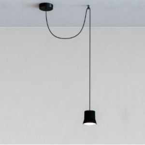 Подвесной светильник Artemide GIO.light Suspension decentrata - Black