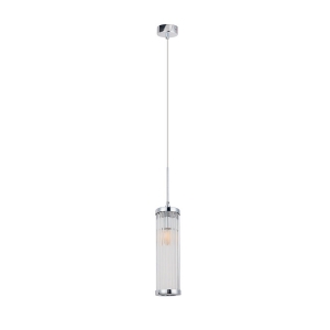 Подвесной светильник TADEO SP1 D100 CHROME/TRANSPARENTE Crystal Lux
