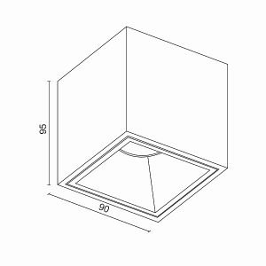 Потолочный накладной светильник  Ledroll -2 10W изображение 2