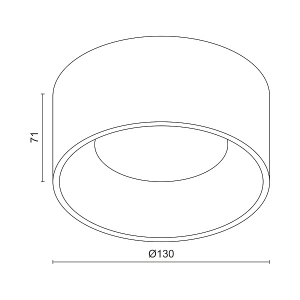 Потолочный накладной светильник Suit 8w изображение 2