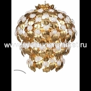 Подвесной светильник ROSE 1160/14LA бело-золотой