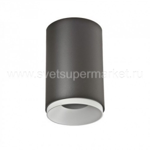 Потолочный светильник SINGLE TUBE black+SINGLE LD white