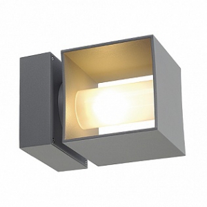 Square turn g9 светильник настенный ip44 для лампы qt14 g9 42вт макс., серебристый