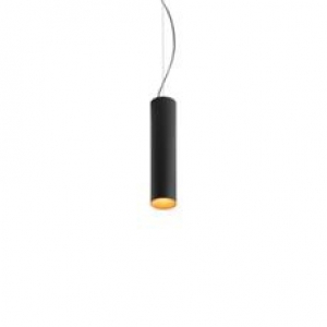 Подвесной светильник Tagora черно-оранжевый без диммера Artemide