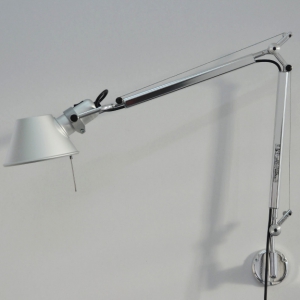 Настенный светильник TOLOMEO MINI PARETE LED 1 отраженный, алюминий Artemide
