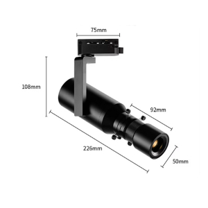 Трековый прожектор для музейного освещения  Museo Light P Black изображение 2