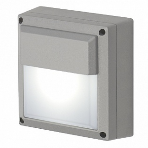 Wl 172 gx53 светильник накладной ip44 для лампы gx53 11вт макс., серебристый