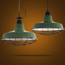 Светильник  Loft Ber Cage Green Pendant