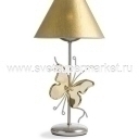 Настольная лампа BUTTERFLY 2473/01BA серебристо-золотой
