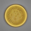 Настенный светильник NEBULA золотой Artemide