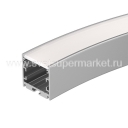 Профиль SL-ARC-3535-D800-A90 SILVER (630мм, дуга 1 из 4) 27637 Arlight