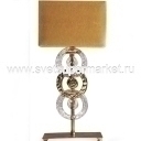 Настольная лампа RINGS 2376/01BA бежево-золотой
