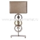 Настольная лампа RINGS 2389/01BA серо-золотой