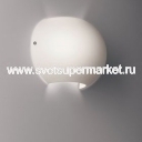 Настенный светильник SHAPE 1 (halogen /leuchtstoff E27) белый