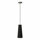 Soprana cone pd-1 светильник подвесной для лампы e14 40вт макс., хром/ черный