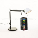 Настольная лампа Tolomeo Micro Table Bicolor - Black/White Artemide